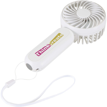 Logo trade advertising products picture of: Aervia recycled plastic portable fan