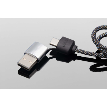 Logo trade advertising products picture of: SCX.design C33 60W Type-C charging cable with dual light-up logo 