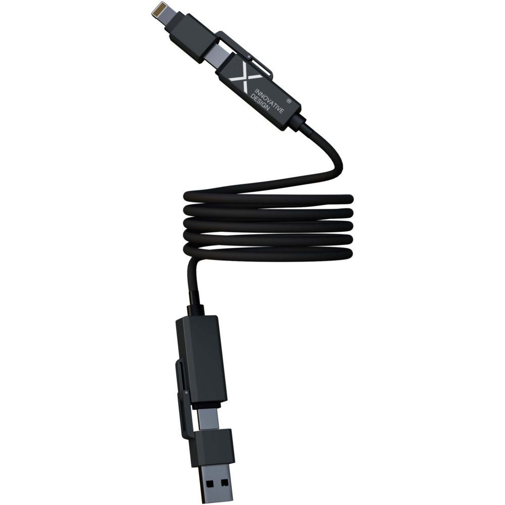 Logotrade advertising product image of: SCX.design C59 100W magnetic silicone charging cable