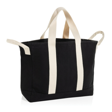 Logotrade promotional merchandise photo of: BEAU AWARE™ Beach bag 400gsm recycled canvas, with side hand