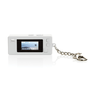 Logotrade promotional giveaway image of: Cliq it RCS recycled Keychain Camera