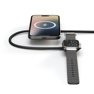 Logo trade promotional giveaway photo of: Zens Office Charger 2 Black