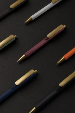 Logotrade business gift image of: EDGE RCS three-sided pen luxury