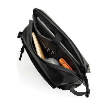 Logo trade promotional giveaways image of: Swiss Peak OSLO RCS Messenger