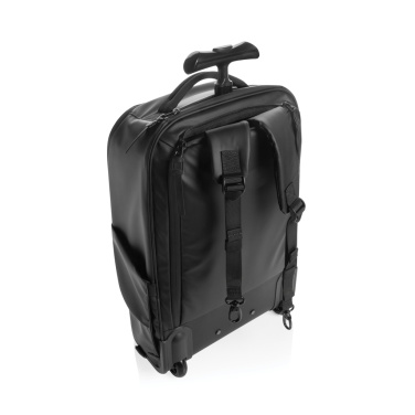 Logo trade promotional gifts picture of: Swiss Peak OSLO RCS Wheeled Duffel backpack  cabin proof