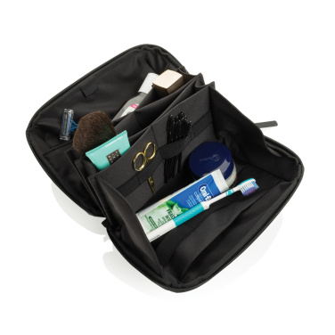 Logotrade promotional gift image of: Swiss Peak OSLO RCS Foldable Toiletry Pouch