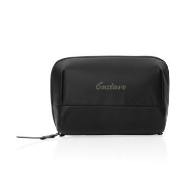Logo trade promotional gift photo of: Swiss Peak OSLO RCS Foldable Toiletry Pouch