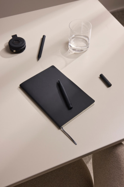 Logo trade promotional item photo of: VINGA Baltimore RCS PU softcover notebook