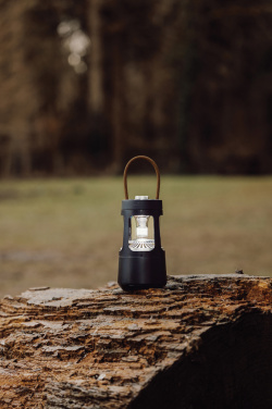 Logo trade promotional merchandise image of: Nordic Drift Everest IPX4 camping lantern 10W speaker
