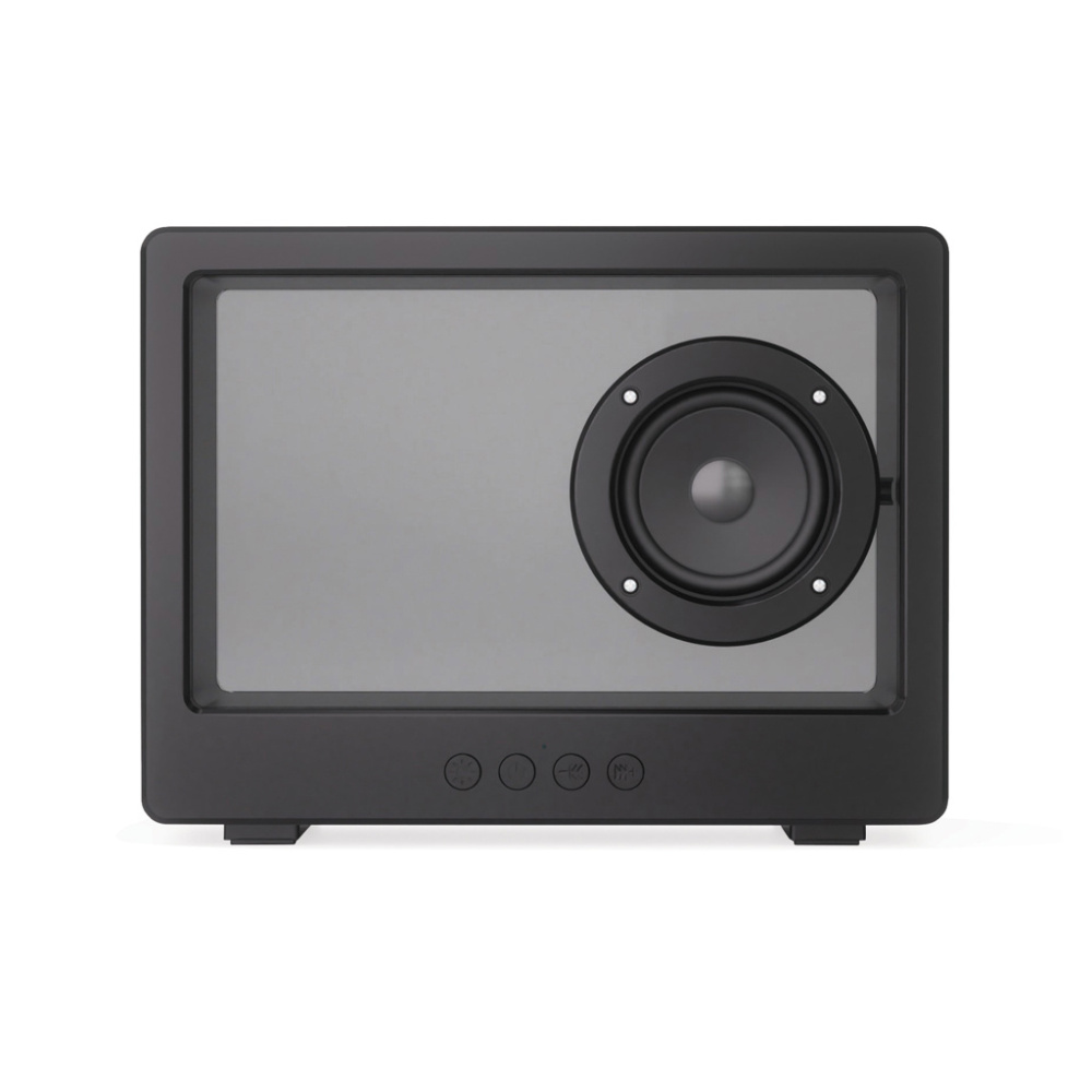 Logotrade promotional item image of: Soundclear Transparent 5W wireless speaker