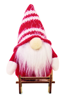 Logotrade promotional gift picture of: Gnome on wooden sleigh