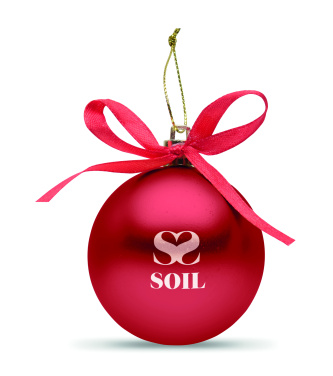 Logo trade promotional merchandise picture of: Christmas bauble gift box