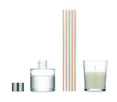 Logotrade business gifts photo of: Vanilla diffuser & candle set