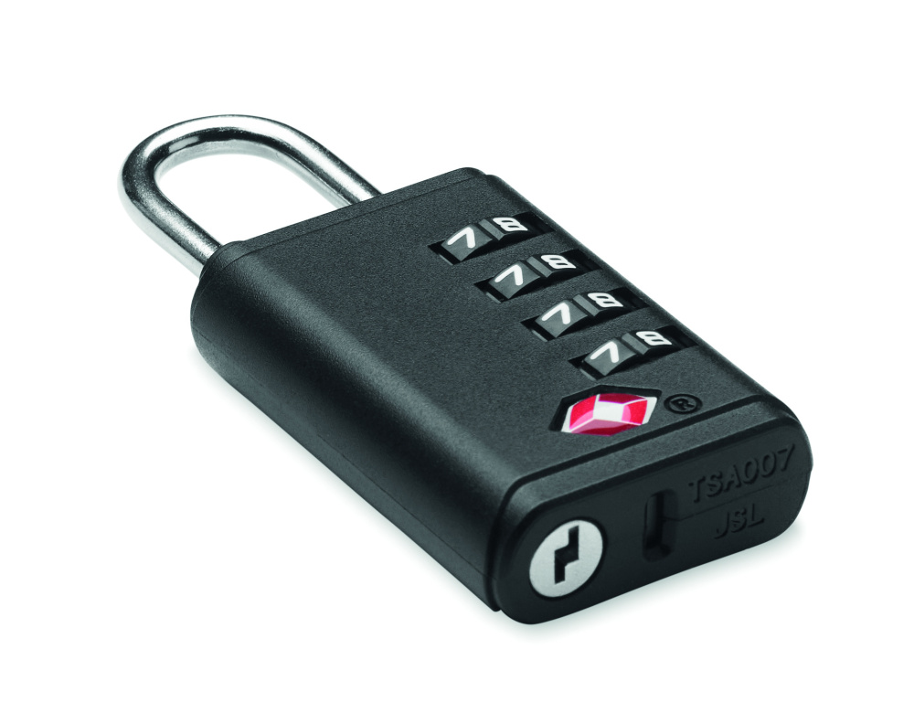 Logotrade promotional gift picture of: TSA 4-digit combination lock