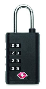 Logo trade promotional product photo of: TSA 4-digit combination lock