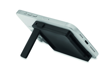 Logo trade promotional giveaway photo of: Magnetic cardholder & stand