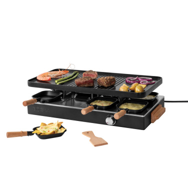 Logo trade business gift photo of: BOSKA Raclette Gourmet Party, 8 Person (EU Type F)