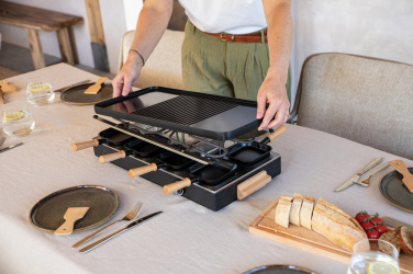 Logo trade promotional merchandise image of: BOSKA Raclette Gourmet Party, 8 Person (EU Type F)