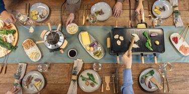 Logo trade promotional giveaways image of: BOSKA Raclette Gourmet Party, 8 Person (EU Type F)