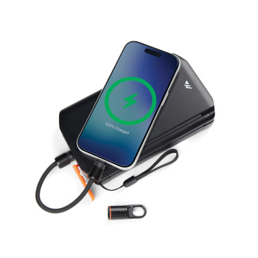 Logo trade promotional items image of: Nordic Drift Everest USB-C 60W fast charging carabiner cable