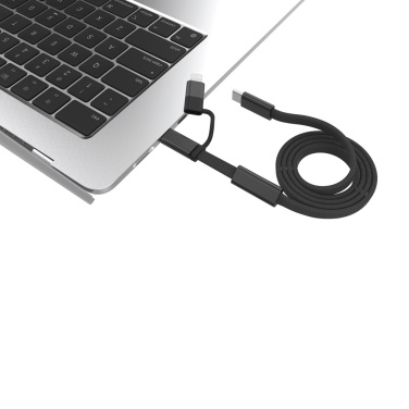 Logo trade corporate gift photo of: Arc RCS 60W 120 cm 2-in-1 fast charging cable