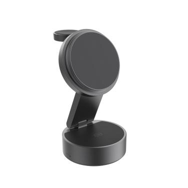 Logotrade promotional product image of: Quantum RCS 25W ultra-fast wireless 3-in-1 charger