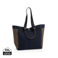 BEAU AWARE™ 400gsm recycled canvas all-round shopper, navy