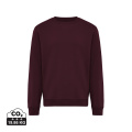 IQONIQ Torla recycled cotton crew neck, merlot