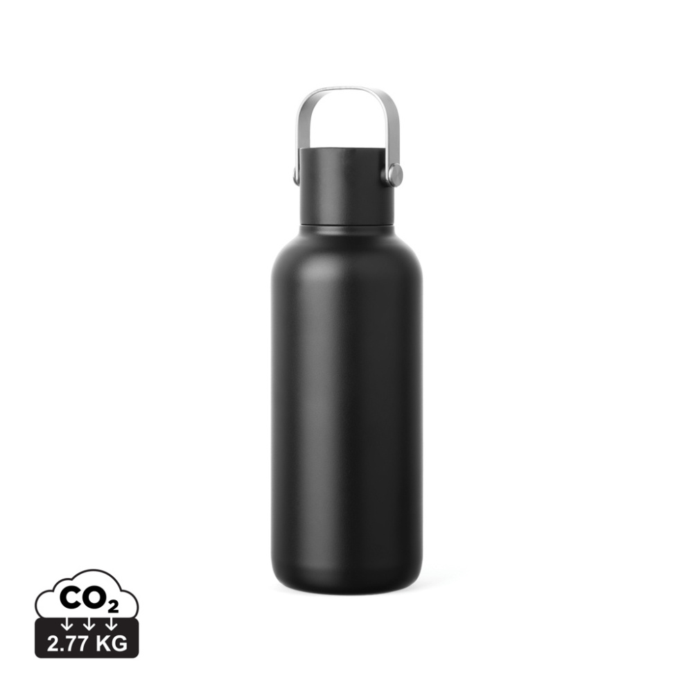 Logo trade promotional item photo of: VINGA Cael RCS SS sip bottle 600ML