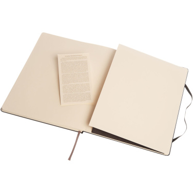 Logo trade promotional items image of: Classic XL hard cover notebook - plain
