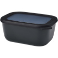 Mepal Cirqula 1500 ml rectangular multi bowl, Black