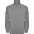 Aneto quarter zip sweater, Heather grey