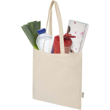 Logotrade corporate gifts photo of: Madras Blend 140 g/m² GRS recycled cotton tote bag 7L