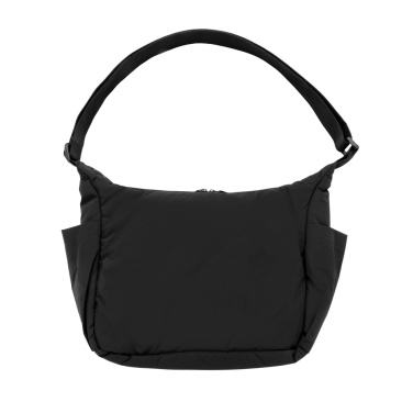 Logo trade promotional giveaway photo of: KENTO URBAN RCS recycled nylon padded crossover bag