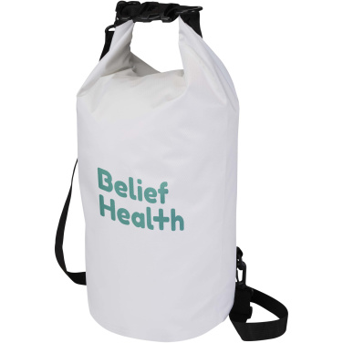Logo trade promotional merchandise image of: Camper recycled waterproof duffel bag 10L