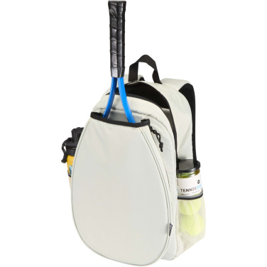 Logo trade promotional gift photo of: Varyon 15” GRS recycled padel backpack 18L