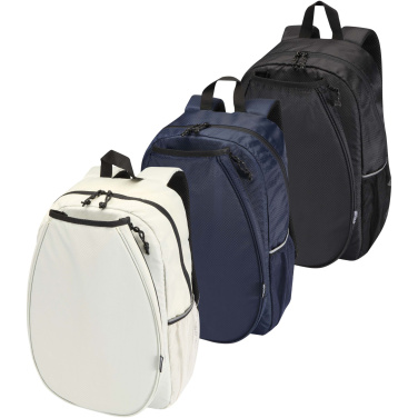 Logo trade promotional merchandise image of: Varyon 15” GRS recycled padel backpack 18L