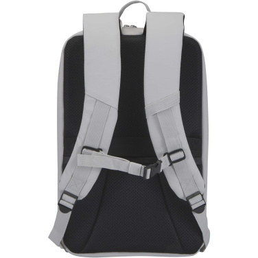 Logo trade promotional gifts picture of: SMART 15" GRS recycled laptop backpack 18L