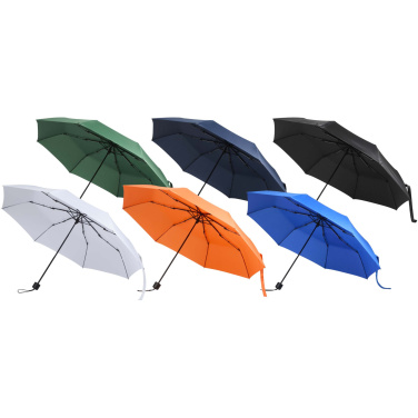 Logo trade advertising products image of: Aaron 23'' foldable manual umbrella
