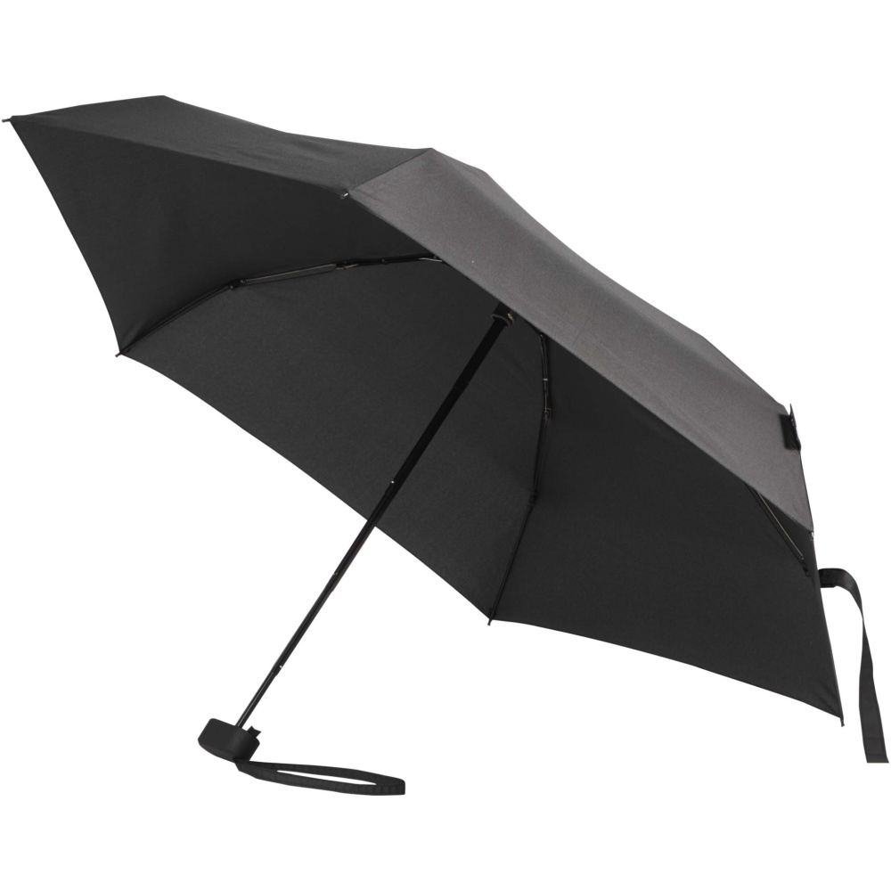 Logotrade advertising products photo of: Jill 19" foldable compact 5-section RPET umbrella