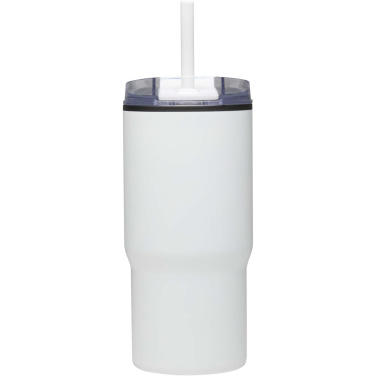 Logotrade promotional merchandise photo of: Westin 540 ml RCS recycled double wall insulated tumbler with straw