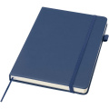 Liss A5 recycled plastic hard cover notebook, Ocean Blue