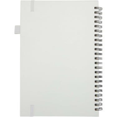 Logotrade corporate gift picture of: Liss A5 recycled plastic hard cover spiral notebook
