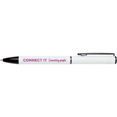 Logotrade promotional items photo of: Verton recycled aluminium twist ballpoint pen with sleeve (blue ink)