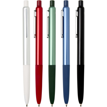Logo trade promotional items picture of: Soffit recycled aluminium click anodized ballpoint pen (blue ink)