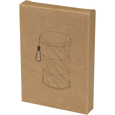 Logo trade business gift photo of: Celestia foldable recycled plastic table lamp