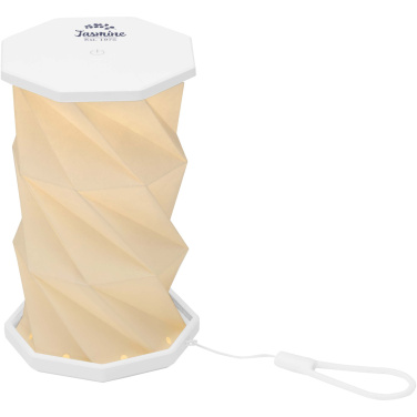 Logo trade promotional items picture of: Celestia foldable recycled plastic table lamp