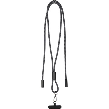 Logo trade corporate gift photo of: SMART 65W RPET charging cable with lanyard