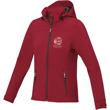 Logotrade advertising product picture of: Langley women's GRS recycled softshell jacket