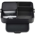 Mepal Take a Break large Bento 1500 ml lunch box, Black